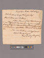 Letter from Paul Dudley Sargent, camp before Boston, to George Washington