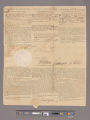 Clearance papers granted to Jonathan Radax of schooner Hopewell