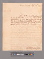 Letter from George Washington, Mount Vernon, to Gouverneur Morris