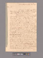 Letter from George Washington, Mount Vernon, to Tobias Lear