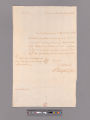 Letter from George Washington, headquarters Morristown, to Brigadier General Alexander McDougall