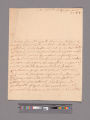 Letter from Marquise de la Rouerie, a la Rouerie, to George Washington