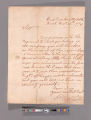 Letter from George Washington, headquarters Middlebrook, to Major Thomas Posey