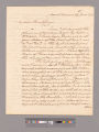 Letter from George Washington, Mount Vernon, to David Humphreys