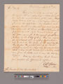 Letter from Robert Lewis, Alexandria, to George Washington