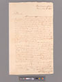 Letter from George Washington, headquarters Middlebrook, to Major General Alexander McDougall