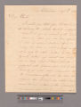 Letter from George Steptoe Washington, Alexandria, to George Washington
