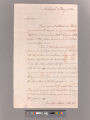 Letter from George Washington, Newburgh, to Colonel Timothy Pickering