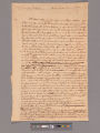 Letter from James Clinton, Fort Constitution, to George Washington