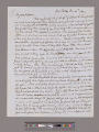 Letter from Martha Washington, New York, to Mercy Otis Warren