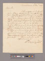Letter from George Washington, Mount Vernon, to Tobias Lear