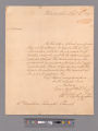 Letter from George Washington, Philadelphia, to Angelica Schuyler Church
