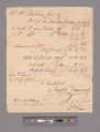 Account for gunpowder from Joseph Fenwick, Georgetown, to William Deakins