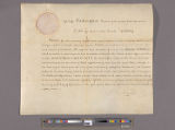 Appointment by George Washington, New York, of Robert Forsyth as Marshall of Georgia District