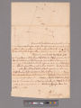 Survey by George Washington made for Major Lawrence Washington of 554 acres of ungranted land, Frederick County (Fairfax proprietary)