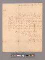 Letter from George Washington, Mount Vernon, to Thomas Pinckney