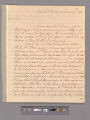 Letter from George Washington, Mount Vernon, to Tobias Lear
