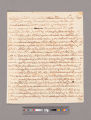 Letter from George Washington, Mount Vernon, to Tobias Lear