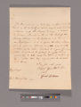 Letter from Israel Putnam to George Washington