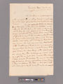 Letter from Israel Shreve, Elizabethtown, to George Washington