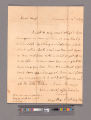 Letter from Martha Washington to Miss Ramsay, Alexandria