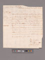Warrant by Continental Congress for arrest of David Matthews, Philadelphia