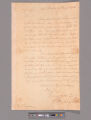 Letter from George Washington, headquarters Newburgh, to David Forman