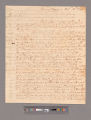 Letter from George Washington, Mount Vernon, to Tobias Lear