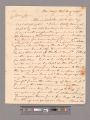 Letter from Burgess Ball, Berkeley, to George Washington