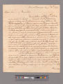 Letter from George Washington, Mount Vernon, to James McHenry