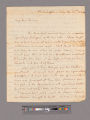 Letter from Martha Washington, Philadelphia, to Frances Washington