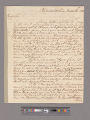 Letter from George Washington, Mount Vernon, to Tobias Lear
