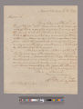 Letter from George Washington, Mount Vernon, to Colonel Timothy Pickering