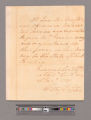 Order by George Washington, Philadelphia, to Officers and Quarter Masters in South Carolina
