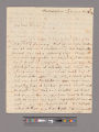 Letter from Martha Washington, Philadelphia, to Frances Washington