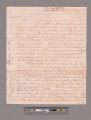 Letter from George Washington, Philadelphia and New York, to Tobias Lear