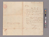 Letter from George Washington, Philadelphia?, to Henry Knox