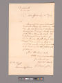 Letter from George Washington, New York, to Thomas Mifflin