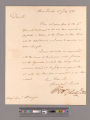Letter from George Washington, headquarters, to Major General Alexander McDougall