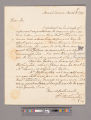 Letter from George Washington, Mount Vernon, to Tobias Lear