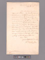 Letter from George Washington, headquarters near Fredericksburg, to the Marquis de Vienne