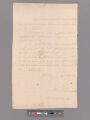 Letter from Silvanus Seely, headquarters Elizabethtown, to George Washington