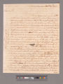 Letter from George Washington, Mount Vernon, to Tobias Lear