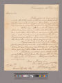 Letter from George Washington, Philadelphia, to George Clinton