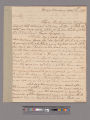 Letter from George Washington, Mount Vernon, to Tobias Lear