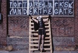 Sister Boom Boom Torture lurks under the gate 1984. JBCarhaix