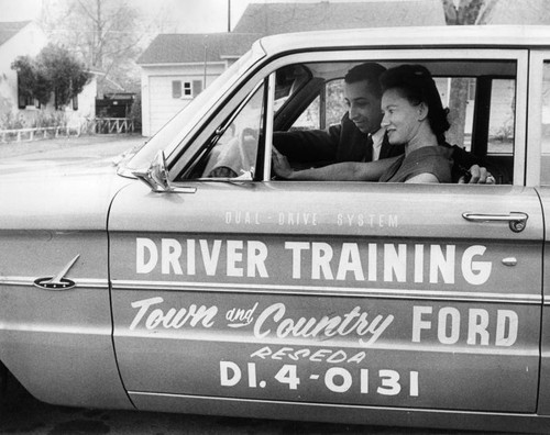Free driving lesson at Ford Agency