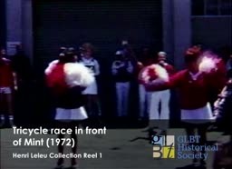 Tricycle Race in front of The Mint