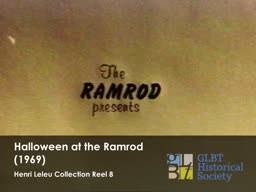 Halloween at the Ramrod 1969