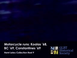 Motorcycle Runs: Koalas 1968, BC 1969, Constantines 1969